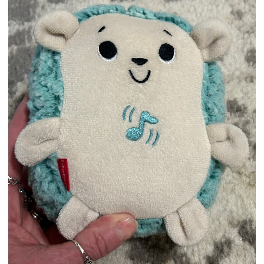 Fisher-Price Calming Vibes Hedgehog Soother - Blue